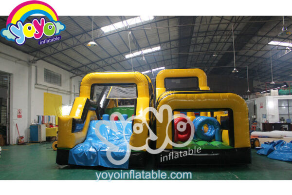 42ft Yellow Black Big U-shaped Obstacle Course YY-OB19005