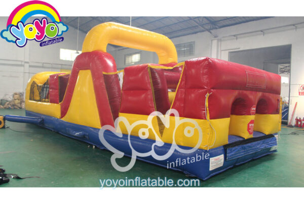 Red and Yellow 30ft Inflatable Obstacle Course YY-OB19006
