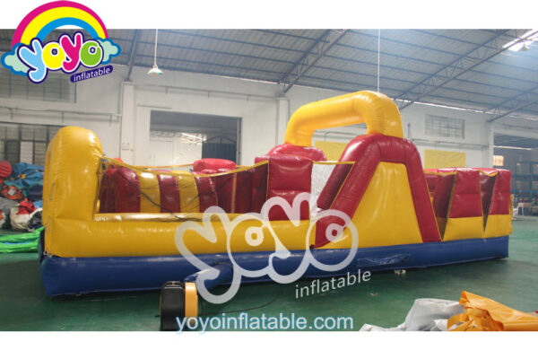 Red and Yellow 30ft Inflatable Obstacle Course YY-OB19006