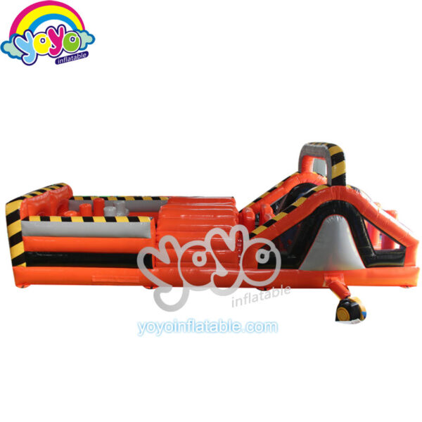 Electric Orange Black Slide Obstacle Course YY-OB19009