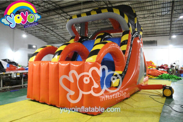 Electric Orange Black Slide Obstacle Course YY-OB19009