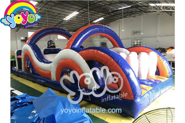 33ft Pirate Theme Inflatable Obstacle Course YY-OB19011