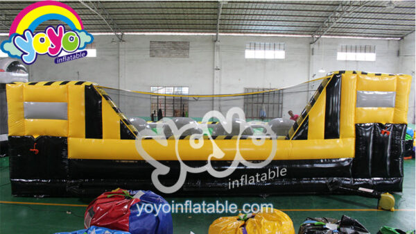 Yellow Black Inflatable Leaps and Bounds Game YY-SP17049