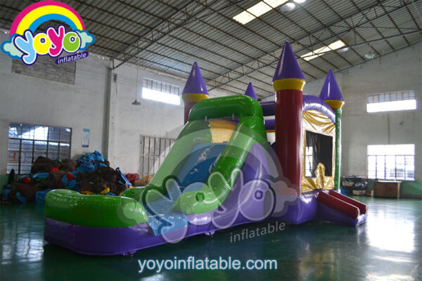 28ft Inflatable Rainbow Wet/Dry Slide Combo YY-WCO15095