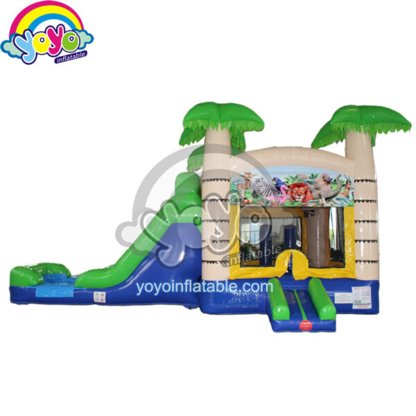 28ft 5-In-1 Tropical Plam Tree Inflatable Water Combo YY-WCO16018