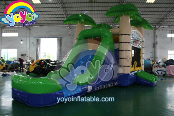 28ft 5-In-1 Tropical Plam Tree Inflatable Water Combo YY-WCO16018