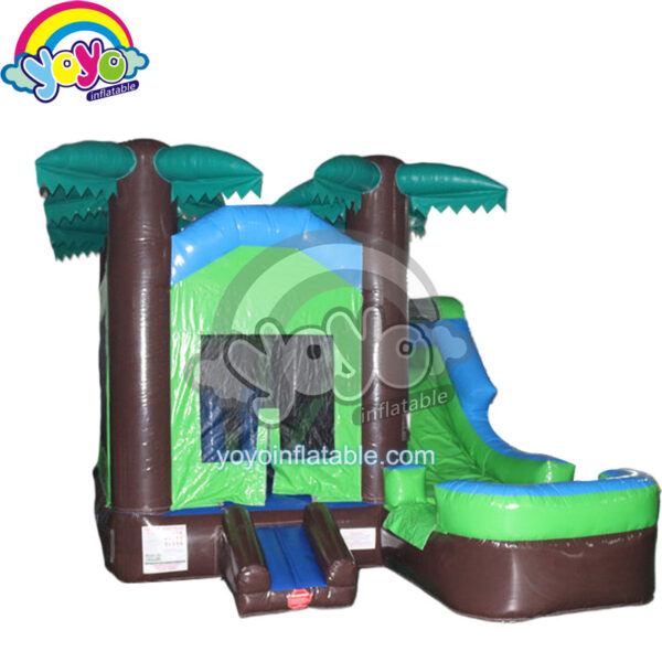 5-In-1 Plam Tree Bouncy Castle wet/Dry Combo YY-WCO16021