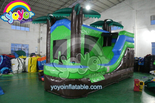 5-In-1 Plam Tree Bouncy Castle wet/Dry Combo YY-WCO16021