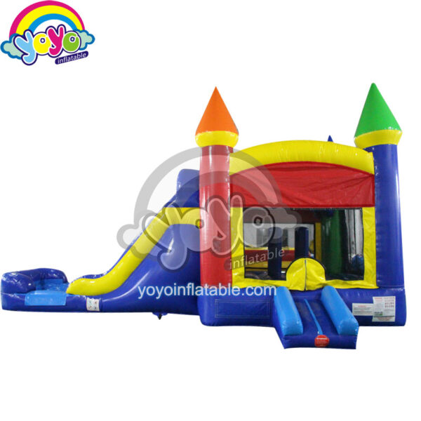 5-In-1 Rainbow Castle Inflatable Wet/Dry Combo YY-WCO16023