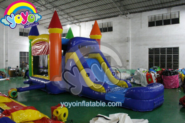 5-In-1 Rainbow Castle Inflatable Wet/Dry Combo YY-WCO16023