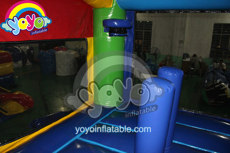 5-In-1 Rainbow Castle Inflatable Wet/Dry Combo YY-WCO16023