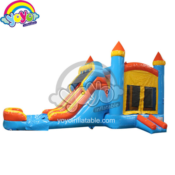 28ft Orange Yellow Blue Castle Wet/Dry Combo YY-WCO18009