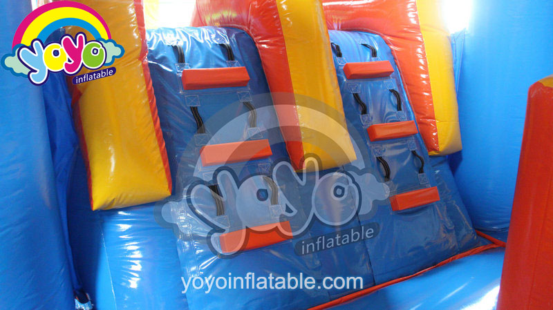 28ft Orange Yellow Blue Castle Wet/Dry Combo YY-WCO18009
