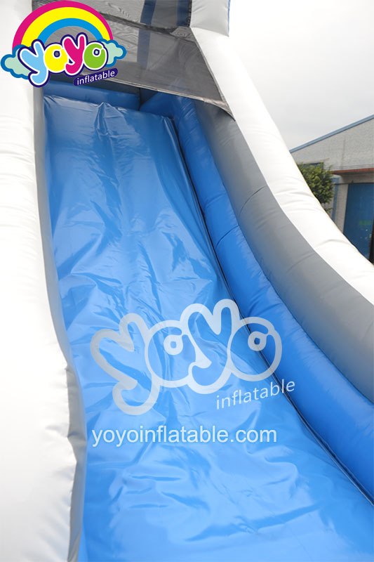 15ft H Blue White Grey Inflatable Water Slide YY-WSL140014