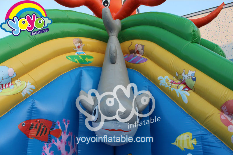 19ft Octopus Inflatable Wet Slide Water Park YY-WSL15010