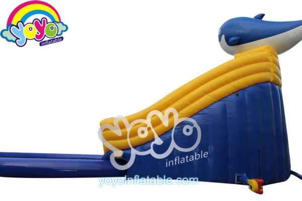 30ft Whale Triple Lanes Inflatable Water Slide YY-WSL15014