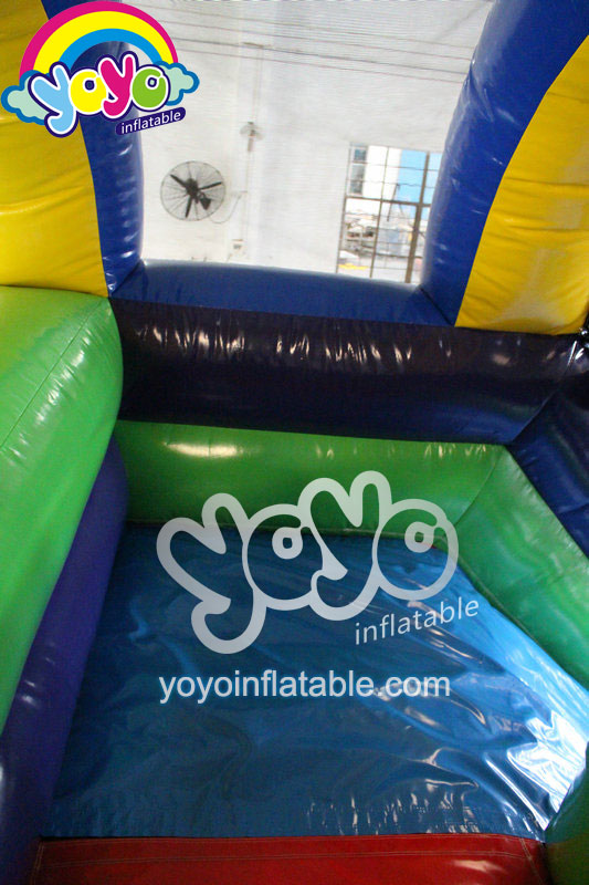 15ft H Red Green Blue Inflatable Water Slide YY-WSL15088