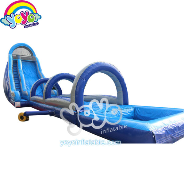 28ft H Blue Inflatable Single Water Slip N Slide YY-WSL16052