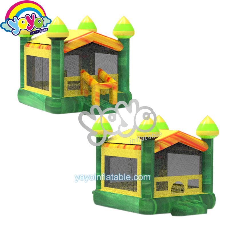 inflatable bounce house marble yellow green jumping castle YNBO-2002 (3)