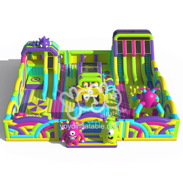 Cute Alien Monster Inflatable Theme Park YY-BP230601 (1)