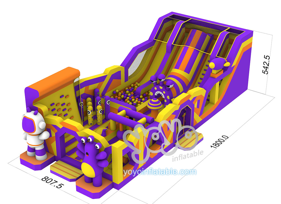 Monster Tunnel Inflatable Theme Park YY-BP230802 (3)