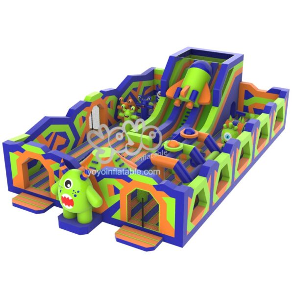 Spaceship Meets One-Eyed Monster Inflatable Theme Park YY-BP230801 (2)