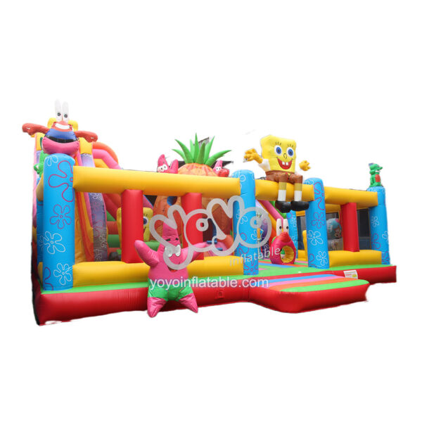 Swinging SpongeBob SquarePants Inflatable Theme Park YY-BP230523 (3)