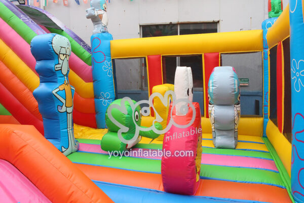Swinging SpongeBob SquarePants Inflatable Theme Park YY-BP230523 (4)