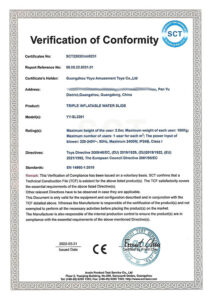 certificate CE YY-SL2201 2022