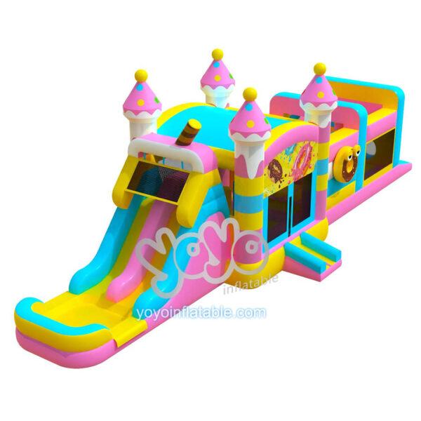 Inflatable Bounce House Wet Dry Combo Sweets & Donuts YY-WCO23084 (1)