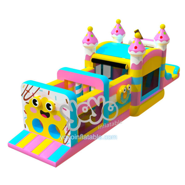 Inflatable Bounce House Wet Dry Combo Sweets & Donuts YY-WCO23084 (2)