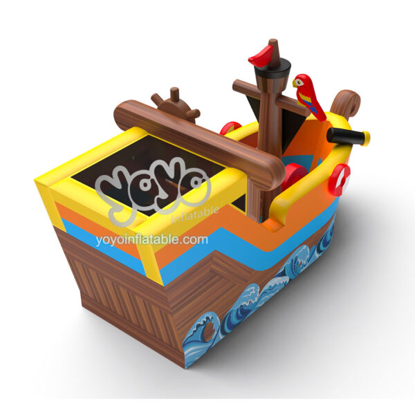Pirate Ship Inflatable Obstacle Course YY-SL23075 3