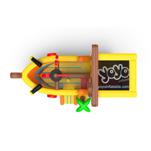 Pirate Ship Inflatable Obstacle Course YY-SL23075 5