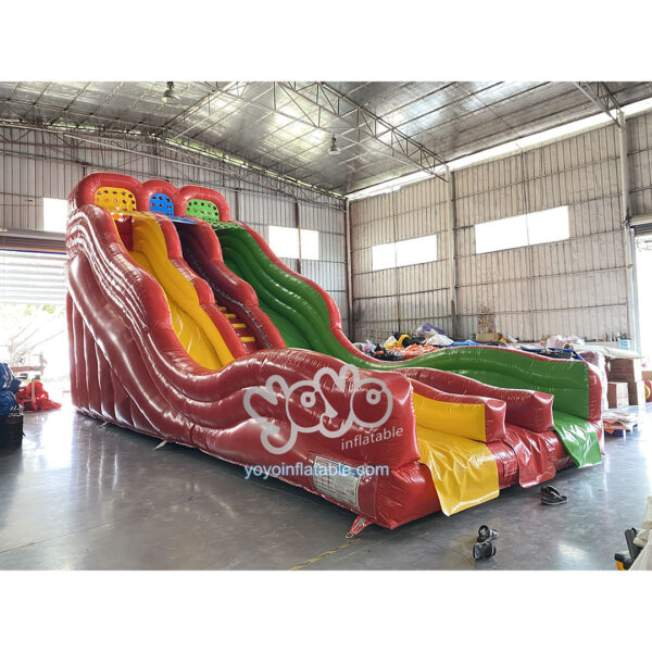 Rainbow Wave Dual Lane Inflatable Slide YY-SL2304 2