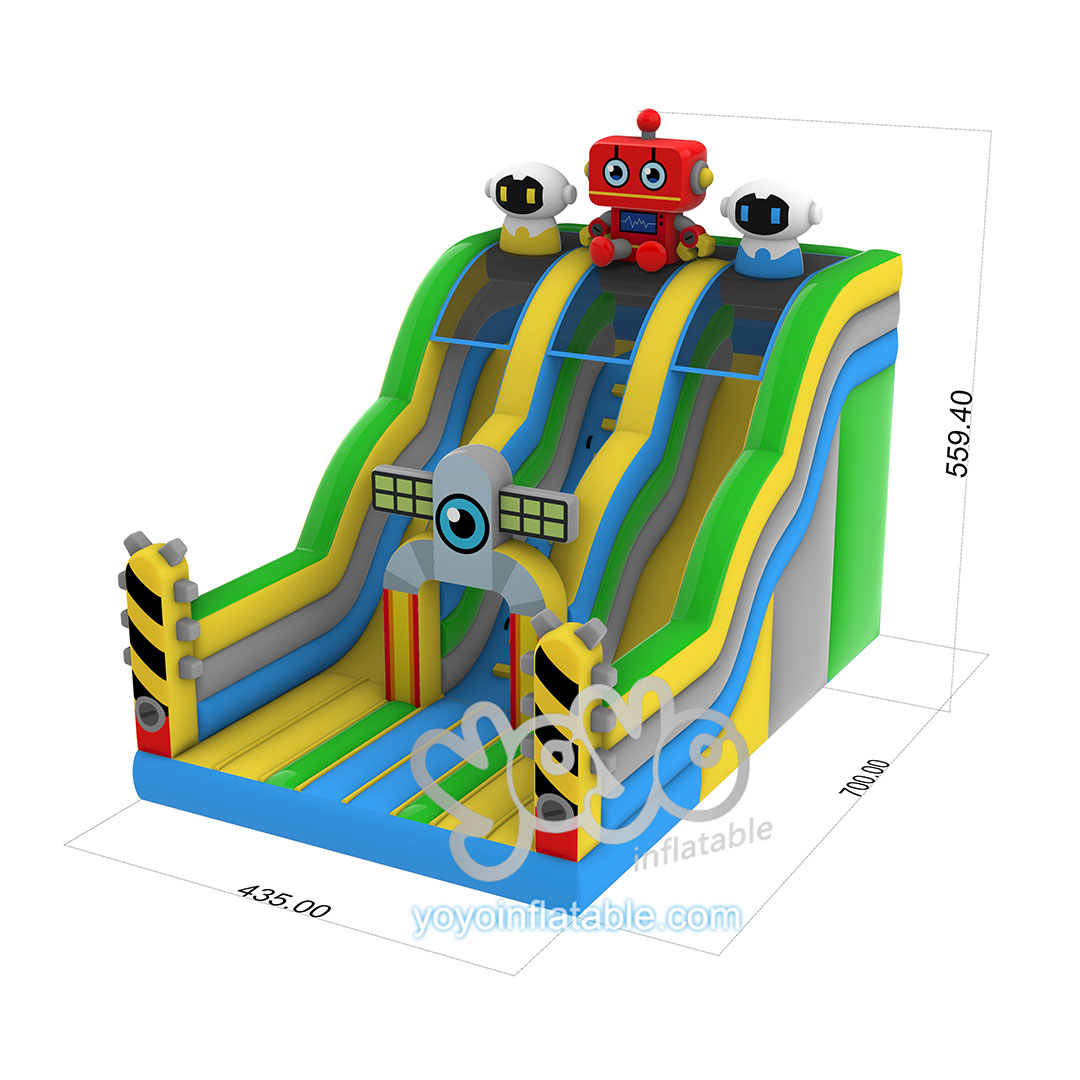 Robot Inflatable Slide YY-SL230842 6