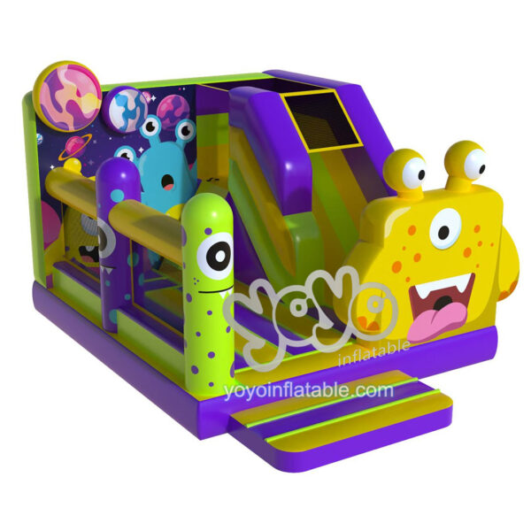 Space Monster Inflatable Combo House YY-CO230822 2