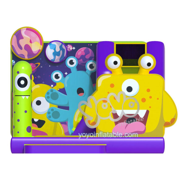 Space Monster Inflatable Combo House YY-CO230822 3