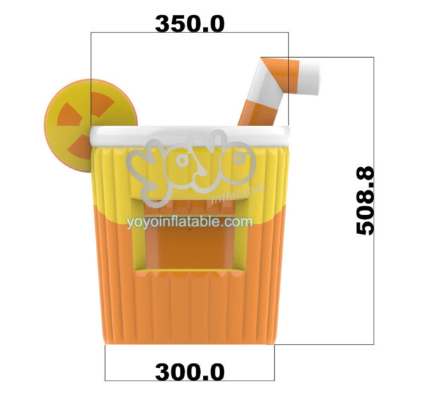 Commercial Lemon Tea Inflatable Shop YY-ADV23101 3