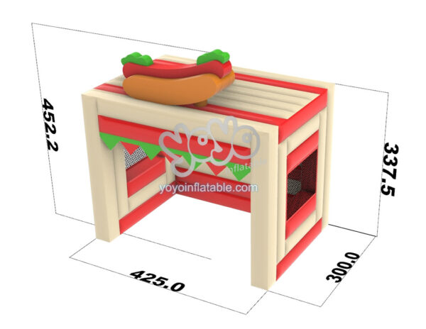 Hot Dog Inflatable Shop YY-ADV23102 3