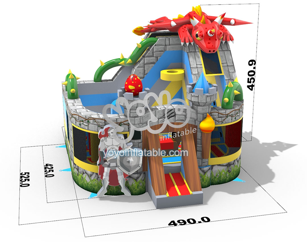 Dragon and Knight Castle Combo YY-CO230936 6