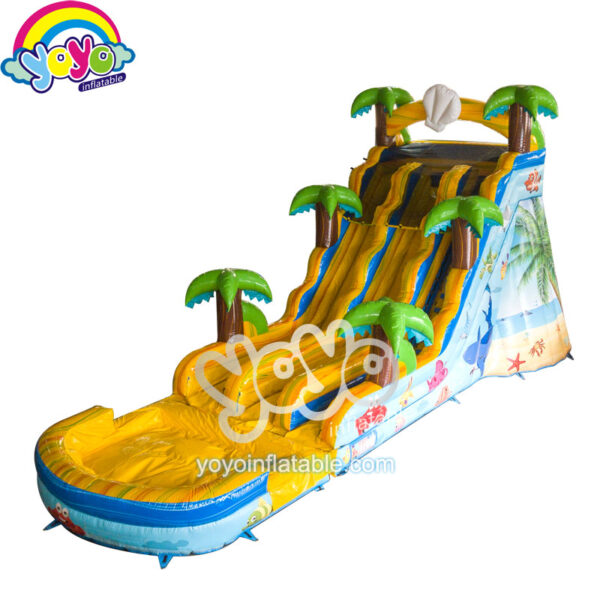 Palm Tree Beach Commercial Inflatable Water Slide YY-WSL23063-B (6)