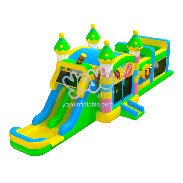 Sweets Wet Dry Bounce House Slide Combo YY-WCO23087-A 1