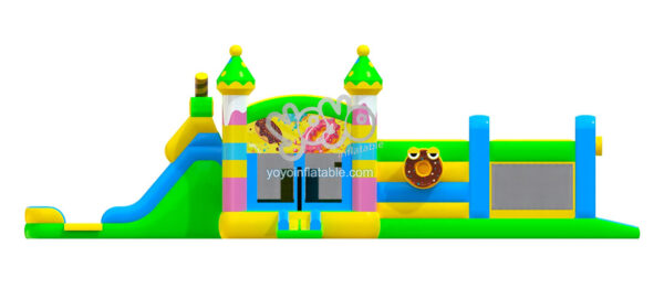 Sweets Wet Dry Bounce House Slide Combo YY-WCO23087-A 3