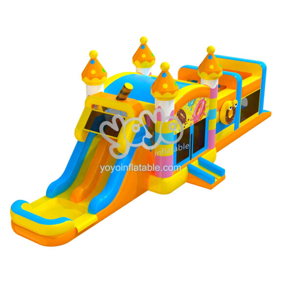 Sweets Wet Dry Bounce House Slide Combo YY-WCO23087-B 1