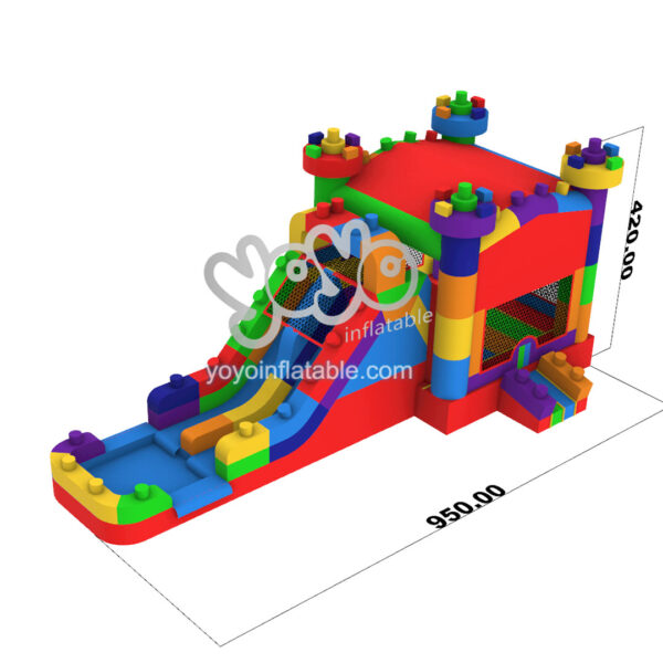 Wet Dry Combo Bounce House YY-WCO23085 1