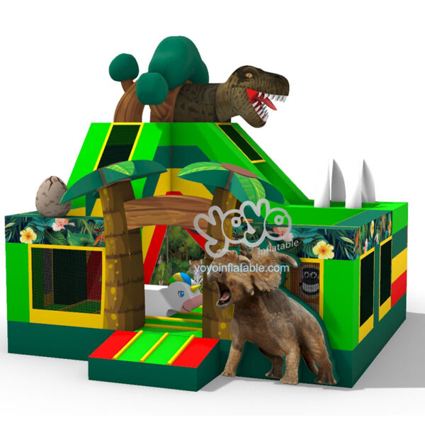 Dino Monster Commercial Bounce House Combo YY-CO240305 1