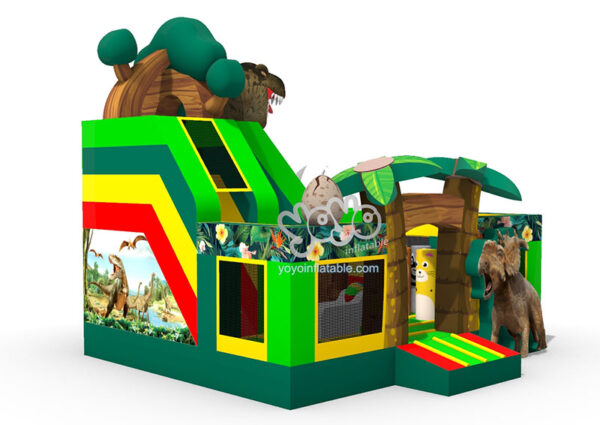 Dino Monster Commercial Bounce House Combo YY-CO240305 2