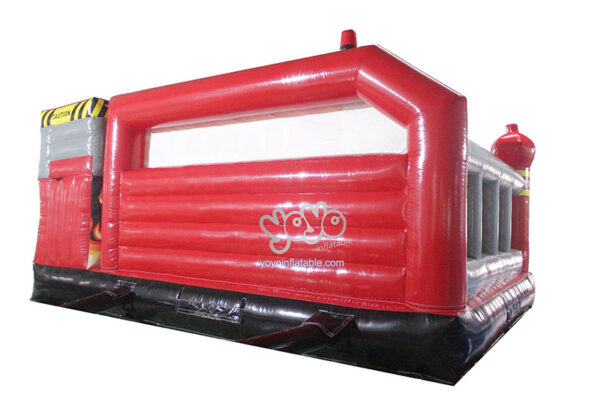 Fire Truck Bounce House and Slide Combo YY-CO240304 4