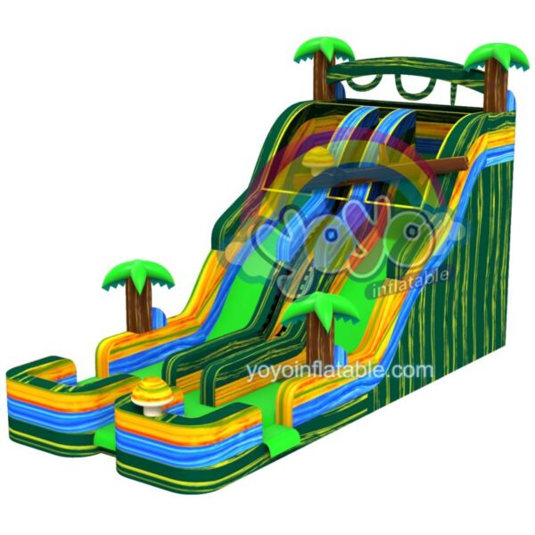23ft Forest Marble Commercial Water Slide YY-WSL241106-B (1)