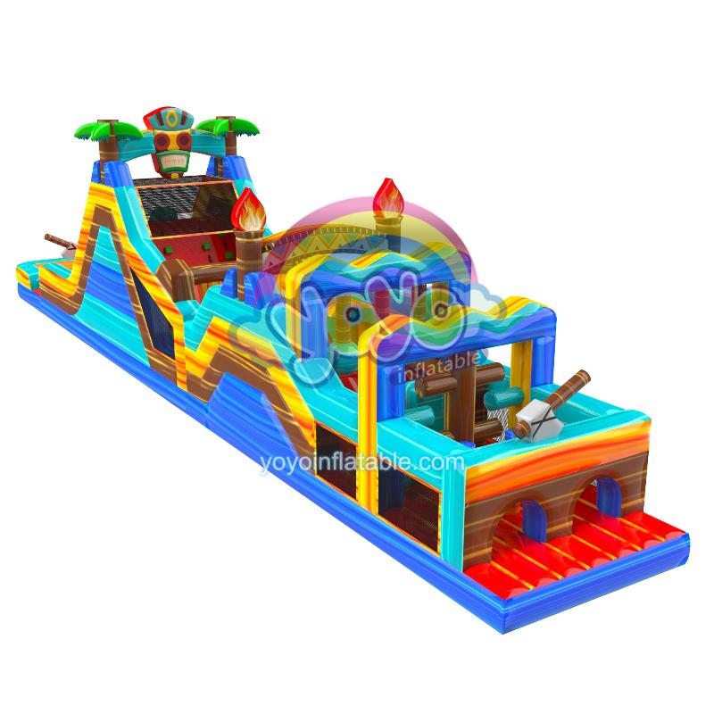 Ancient Tribe Inflatable Obstacle Course Jumper YY-OB250319 (3)